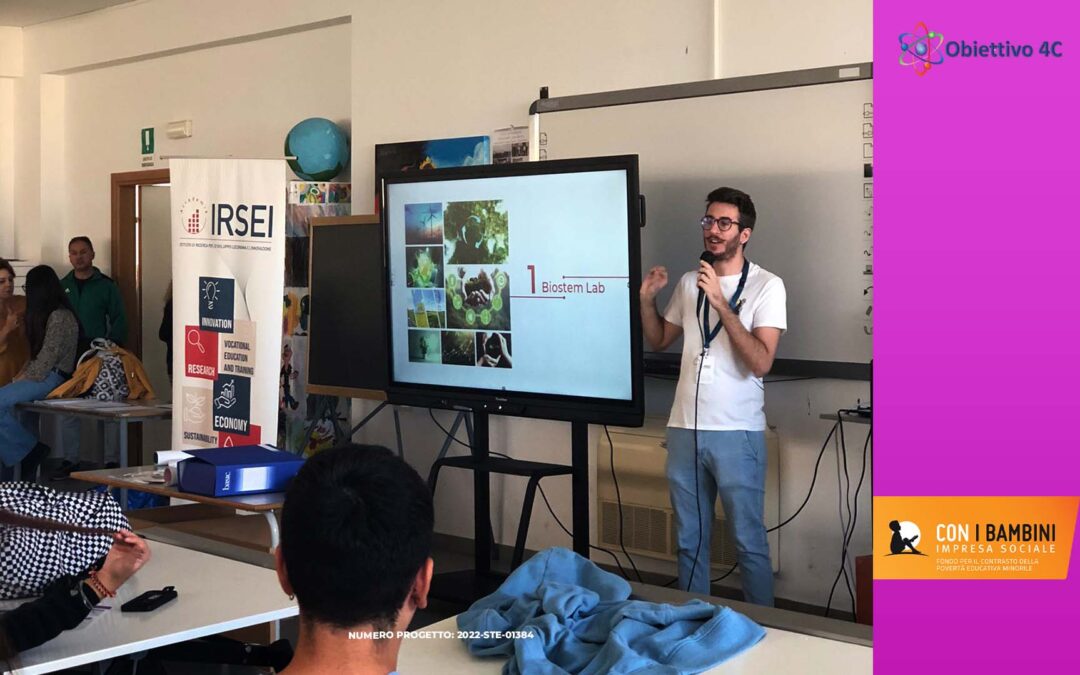 OBIETTIVO 4C – Project Presentation in Schools to Engage Students